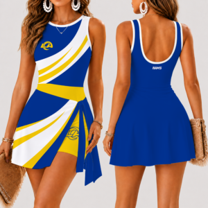 Limited Edition – Customized NFL Los Angeles Rams Women’s Summer Skort Dress