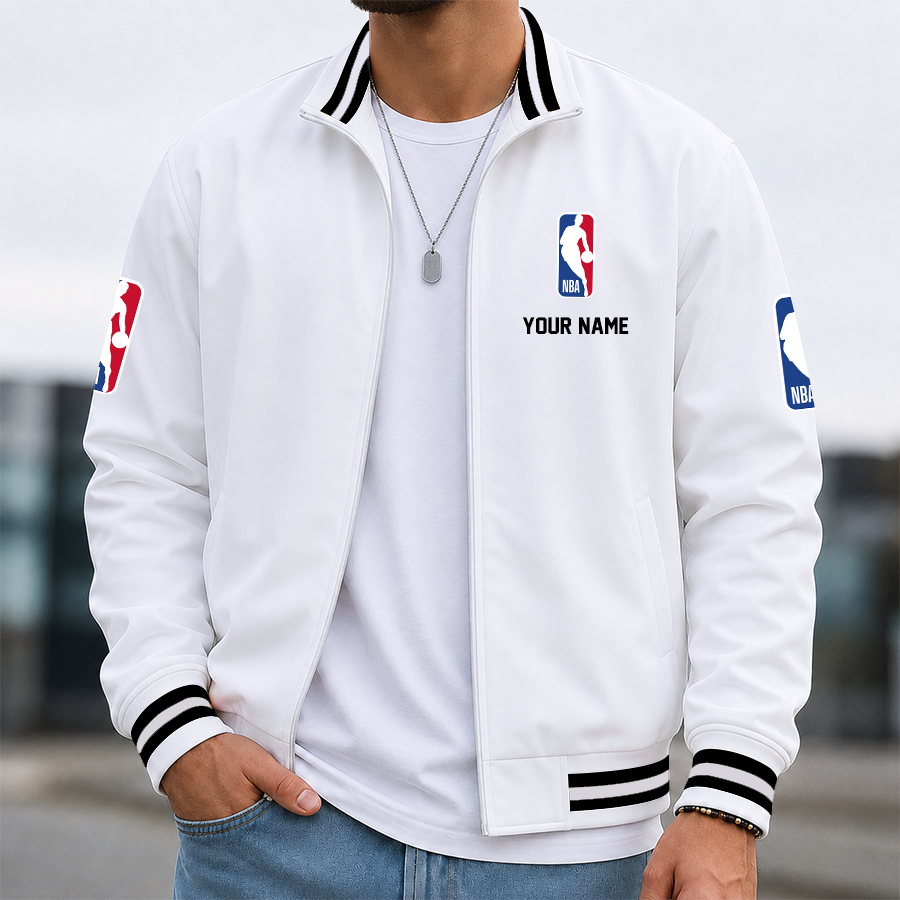 Limited Edition – Customized NBA All Teams Multicolor Men’s Casual Jacket - Image 2