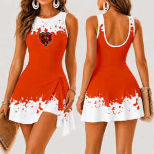 Limited Edition – Customized NFL Chicago Bears Women’s Summer Skort Dress