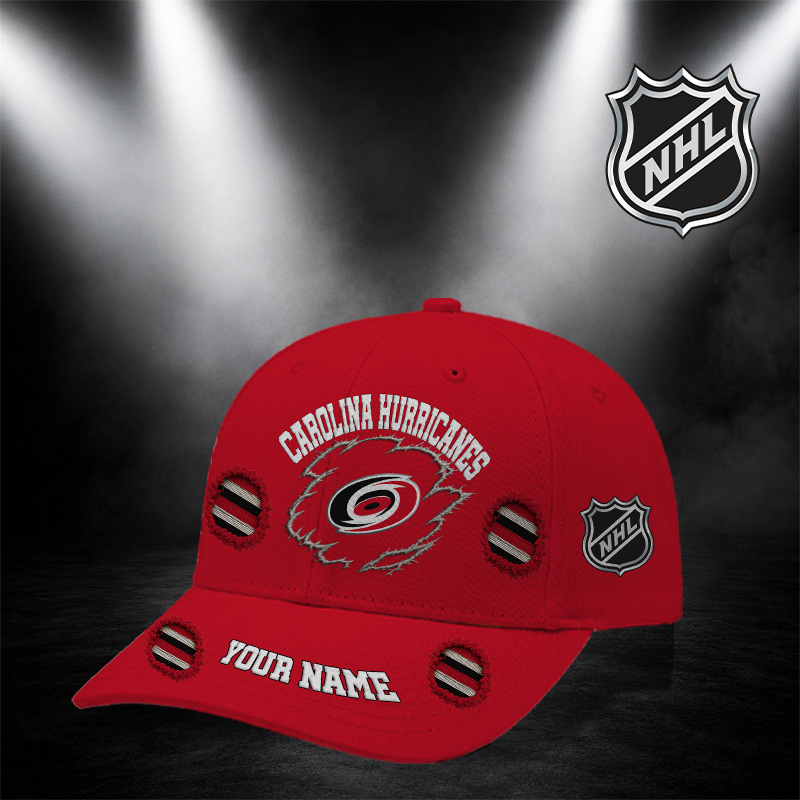 Limited Edition – Customized Nhl Carolina Hurricanes Classic Cap