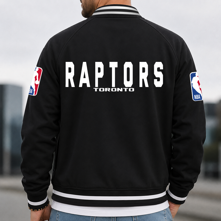 Limited Edition – Customized NBA Toronto Raptors Multicolor Men’s Casual Jacket - Image 3