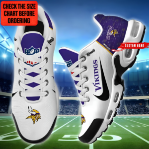 Limited Edition – Customized NFL Minnesota Vikings Air Max Plus Sneakers
