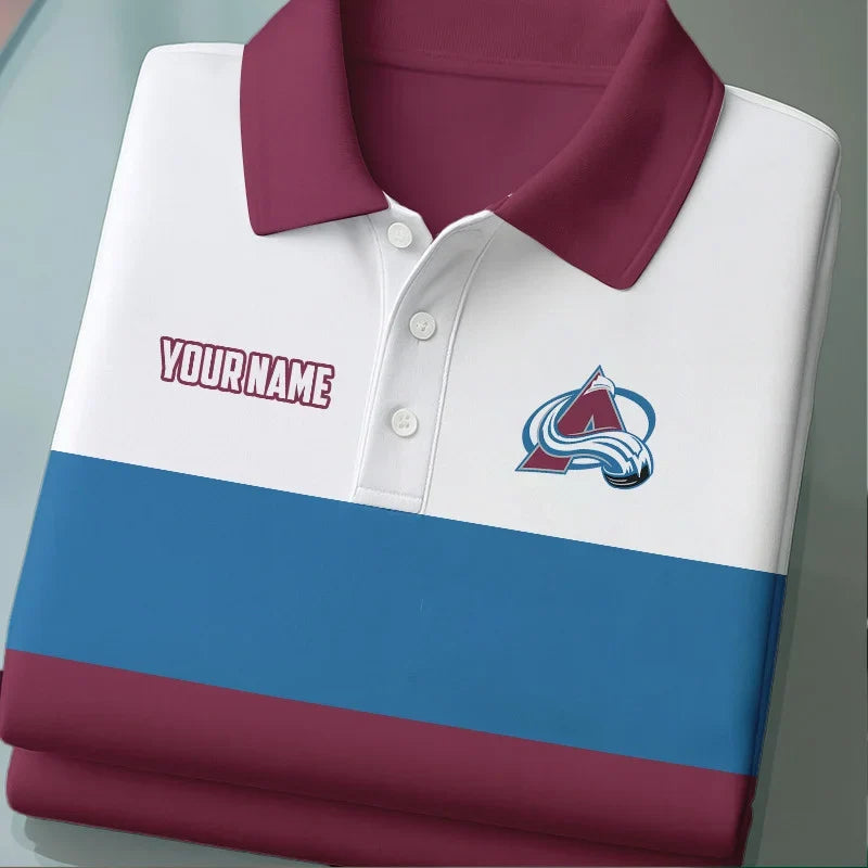 Limited Edition – Customized Nhl Colorado Avalanche Polo Shirt