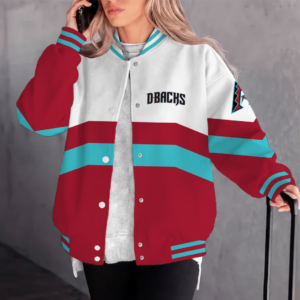 Limited Edition – Customized MLB Arizona Diamondbacks Varsity Jacket & Baseball Jacket