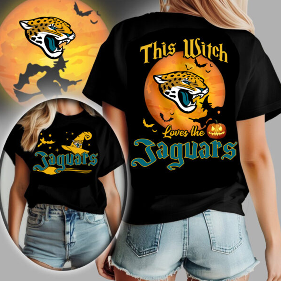Limited Edition – Customized NFL Jacksonville Jaguars Halloween T-Shirt
