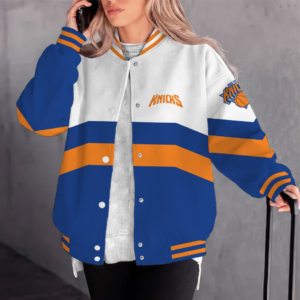 Limited Edition – Customized NBA New York Knicks Baseball Jacket, Varsity Jacket