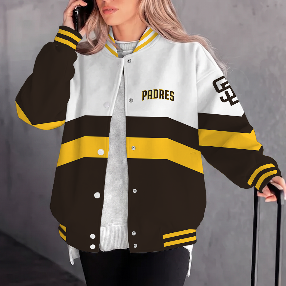 Limited Edition – Customized MLB San Diego Padres Varsity Jacket & Baseball Jacket