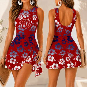 Limited Edition – Customized MLB Washington Nationals Women’s Summer Skort Dress