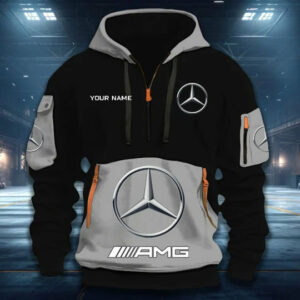Limited Edition – Customized F1 Mercedes Quarter Zip Hoodie