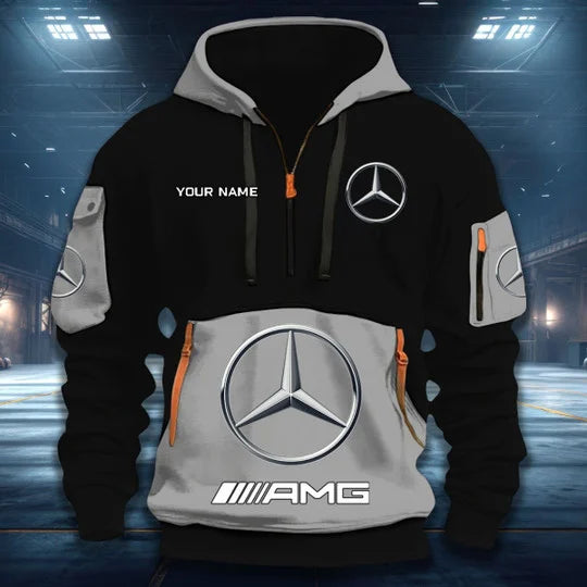 Limited Edition – Customized F1 Mercedes Quarter Zip Hoodie