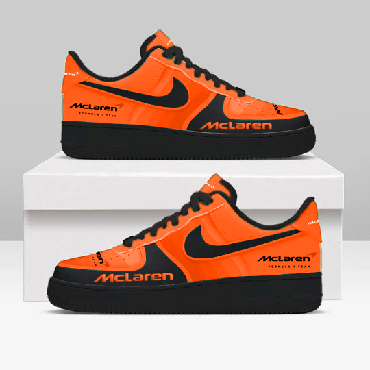 Limited Edition – Customized F1 Mclaren Air Force 1 Sneakers - Image 2