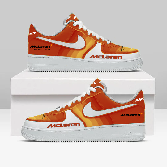 Limited Edition – Customized F1 Mclaren Air Force 1 Sneakers