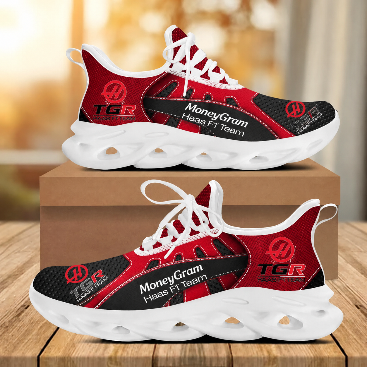 Limited Edition – Customized F1 Haas Max Soul Shoes - Image 2