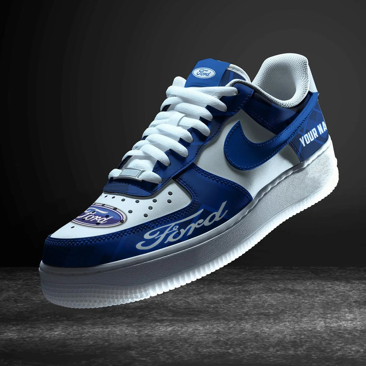 Limited Edition – Customized F1 Ford Racing Air Force 1 Sneakers