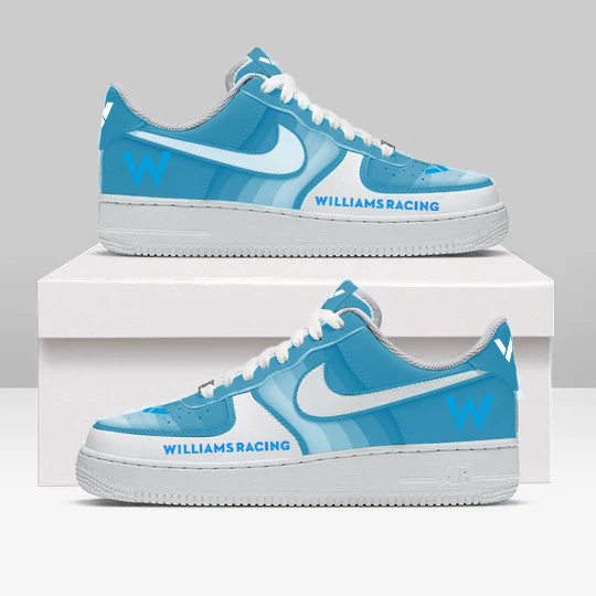 Limited Edition – Customized F1 Williams Racing Air Force 1 Sneakers