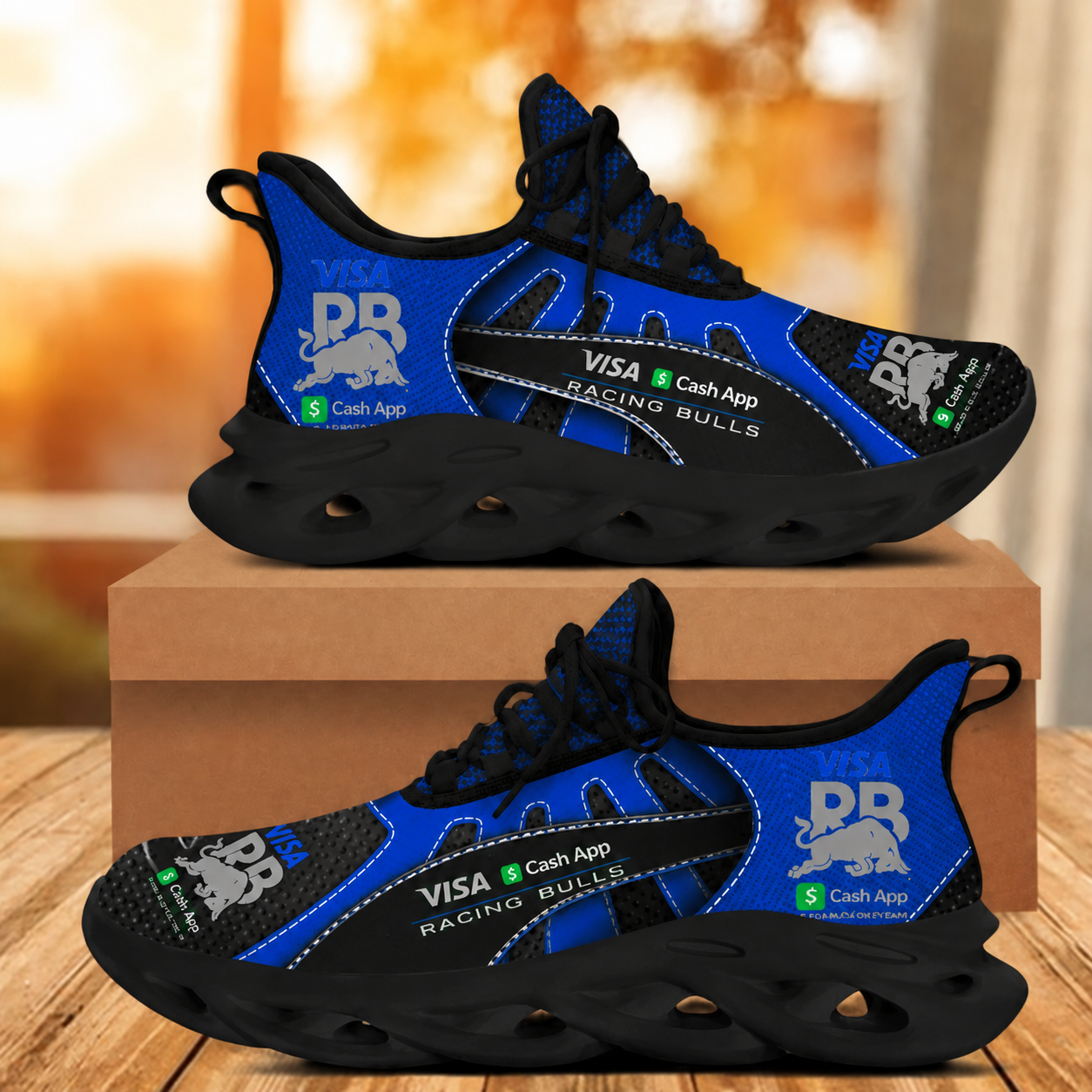 Limited Edition – Customized F1 Racing Bulls Max Soul Shoes