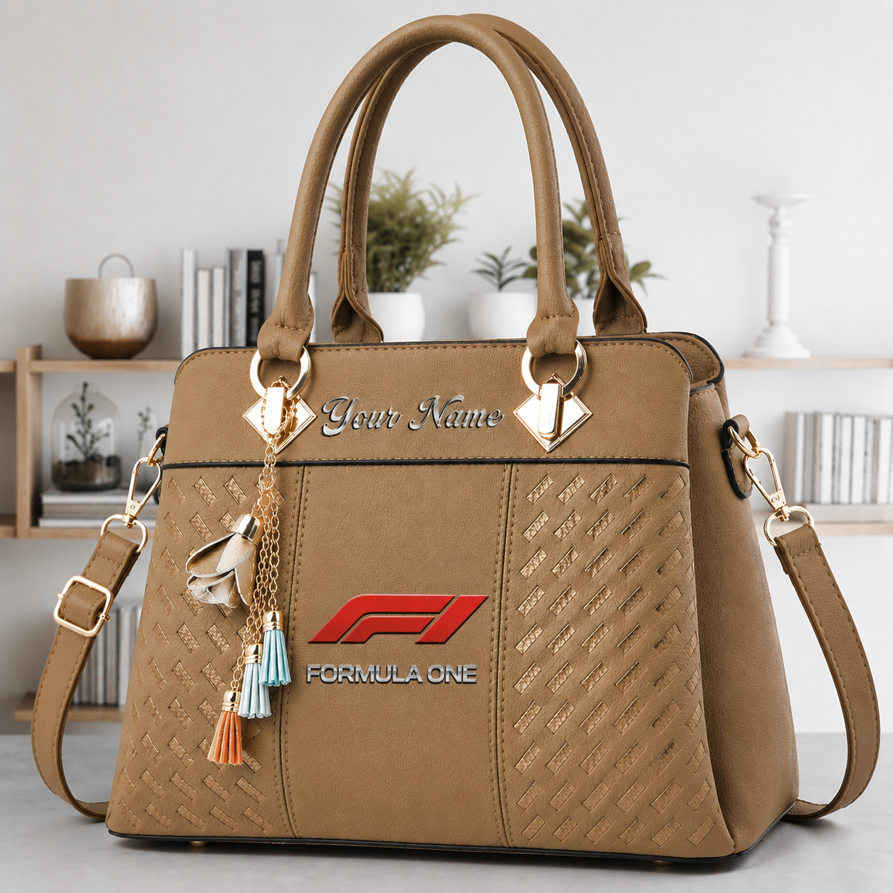 Limited Edition – Customized F1 Formula 1 Multicolor Handbag