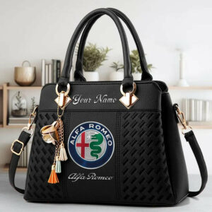 Limited Edition – Customized F1 Alfa Romeo Multicolor Handbag