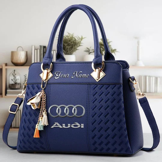 Limited Edition – Customized F1 Audi Multicolor Handbag - Image 3
