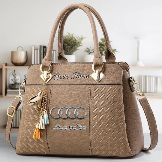 Limited Edition – Customized F1 Audi Multicolor Handbag - Image 4