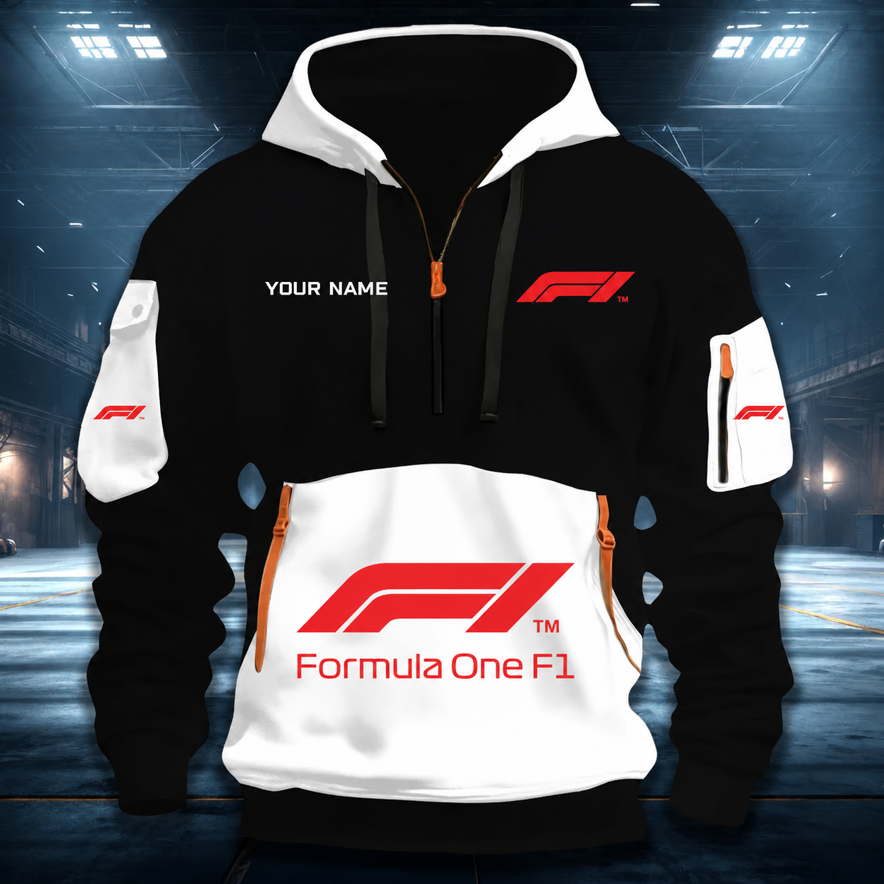 Limited Edition – Customized F1 Formula 1 Quarter Zip Hoodie