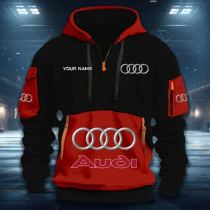 Limited Edition – Customized F1 Audi Quarter Zip Hoodie