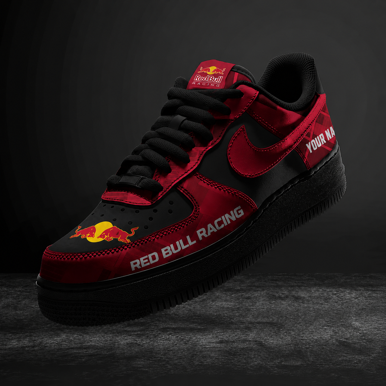 Limited Edition – Customized F1 Red Bull Air Force 1 Sneakers