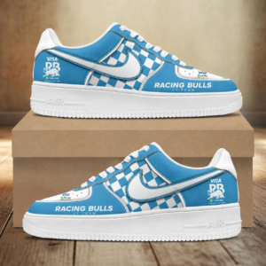 Limited Edition – Customized F1 Racing Bulls Air Force 1 Sneakers