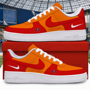 Limited Edition – Customized NFL Tampa Bay Buccaneers Air Force 1 Shoes