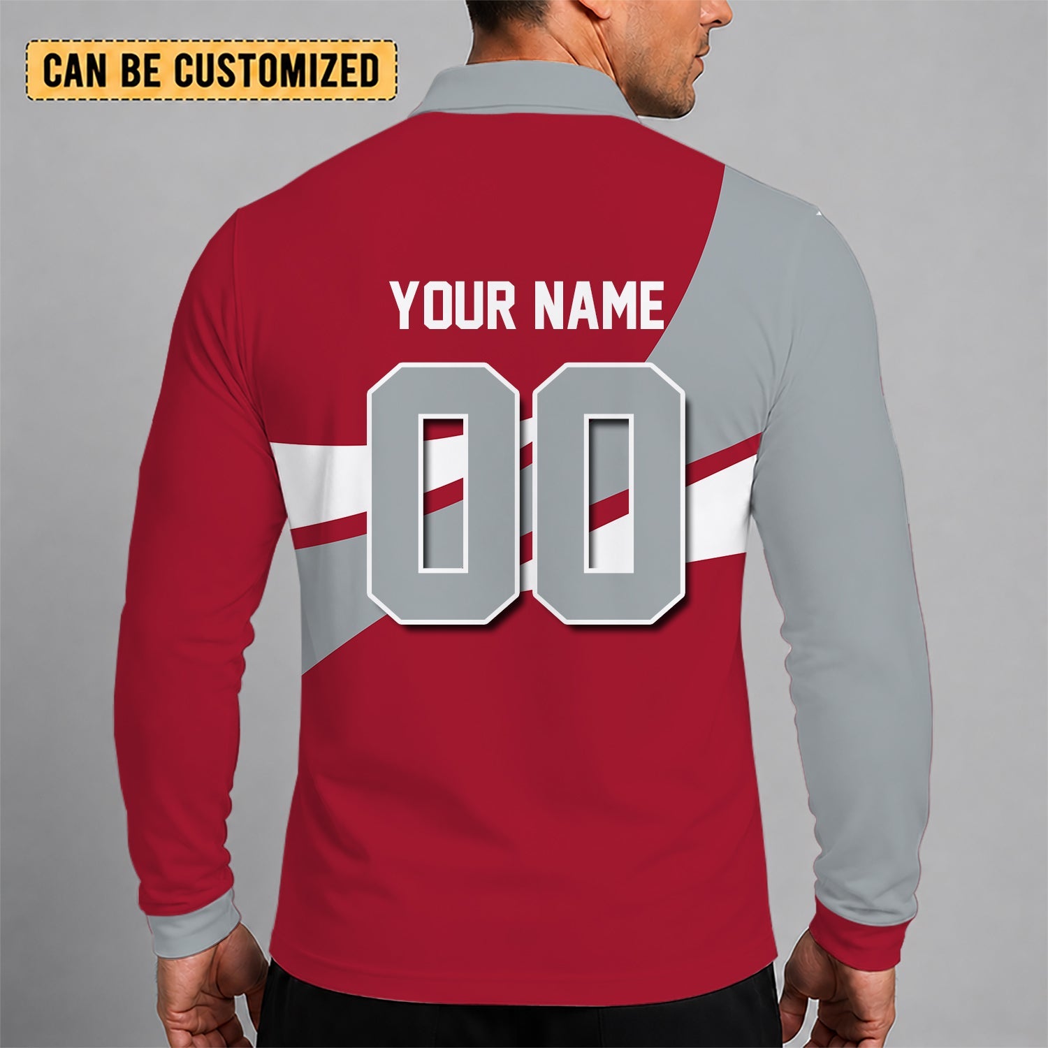 Limited Edition – Customized NFL Atlanta Falcons Long Sleeve Polo Shirt - Image 2