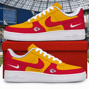 Limited Edition – Customized NFL Kansas City Chiefs Air Force 1 Shoes