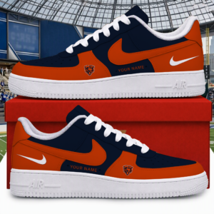Limited Edition – Customized NFL Chicago Bears Air Force 1 Shoes