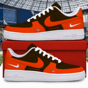 Limited Edition – Customized NFL Cleveland Browns Air Force 1 Shoes