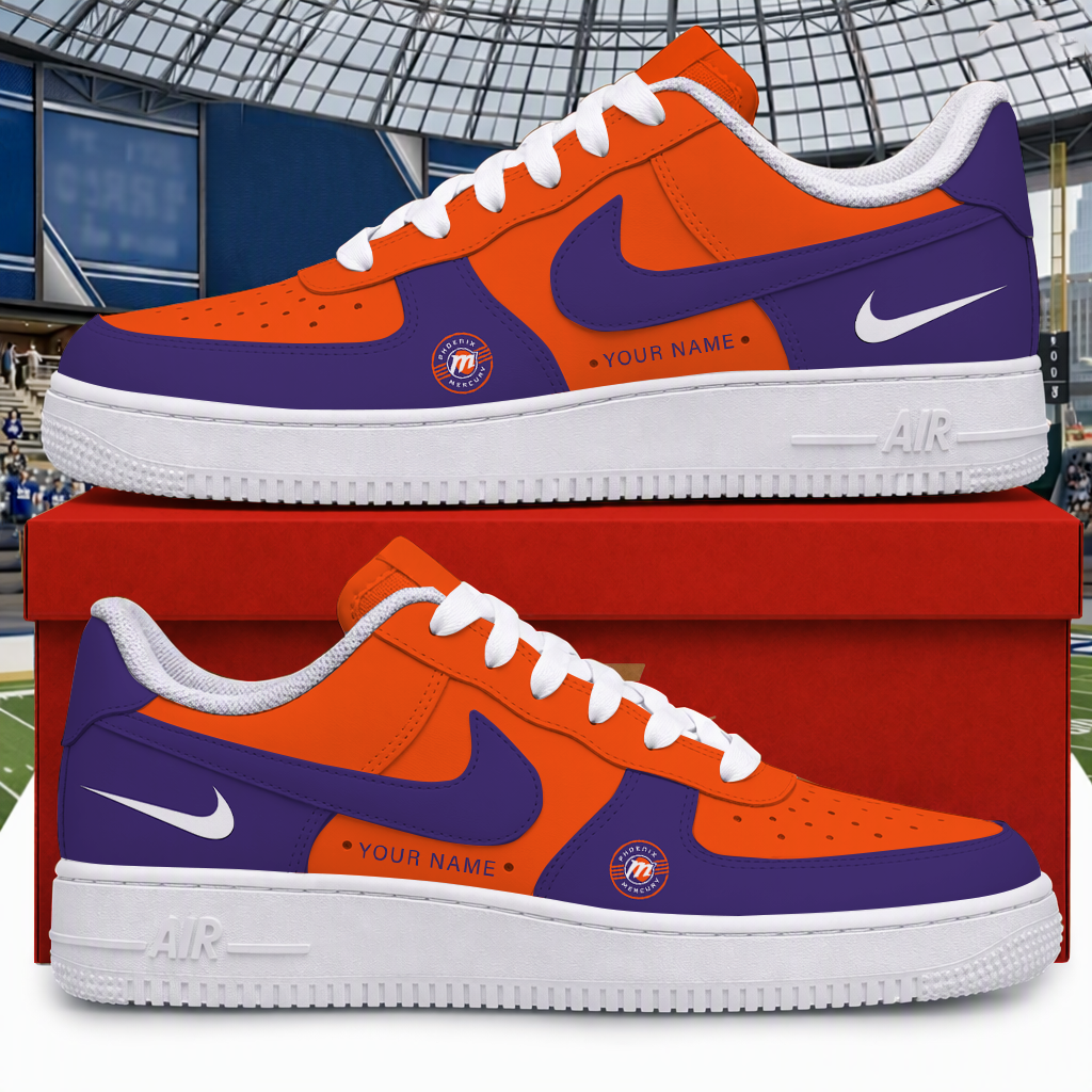Limited Edition – Customized WNBA Phoenix Mercury Air Force 1 Sneakers