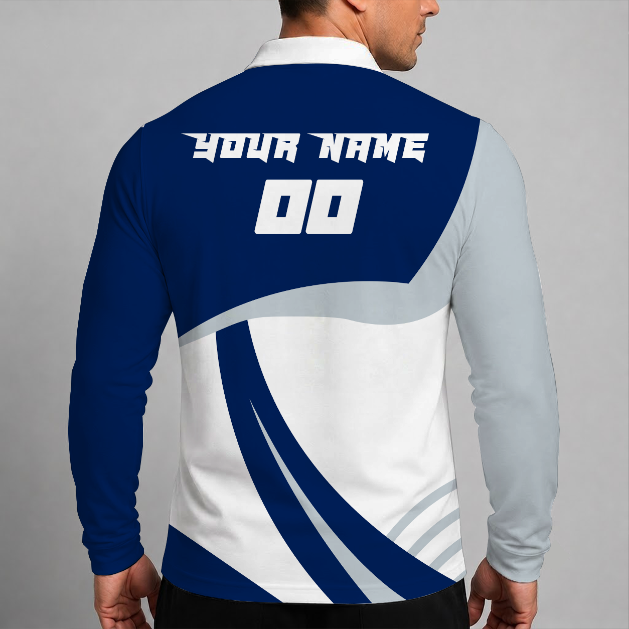Limited Edition – Customized Nhl Toronto Maple Leafs Men Long Sleeve Polo Shirt - Image 2