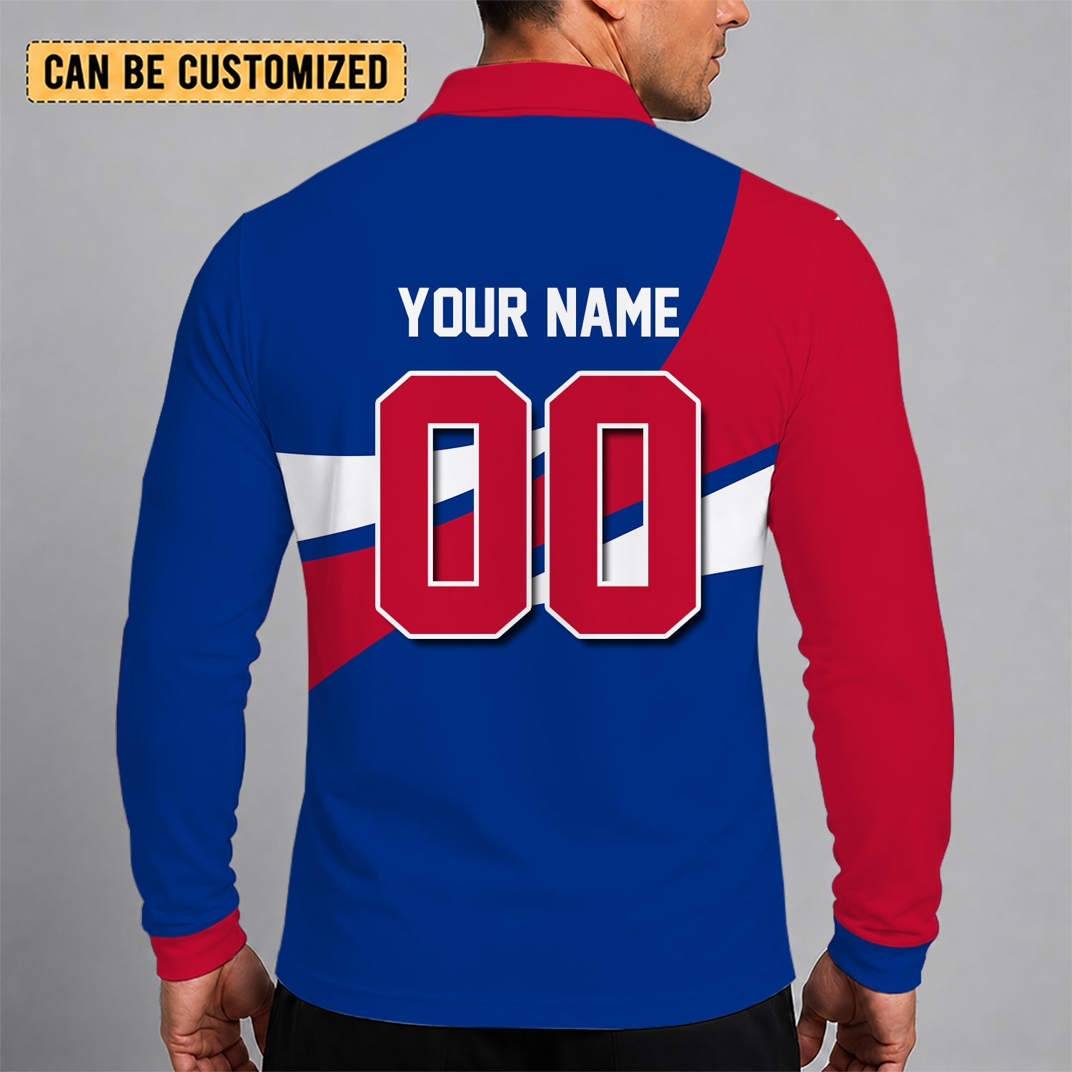 Limited Edition – Customized NFL Pittsburgh Steelers Long Sleeve Polo Shirt - Image 2