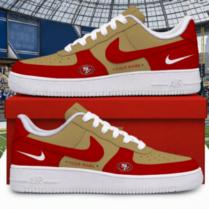 Limited Edition – Customized NFL San Francisco 49Ers Air Force 1 Shoes