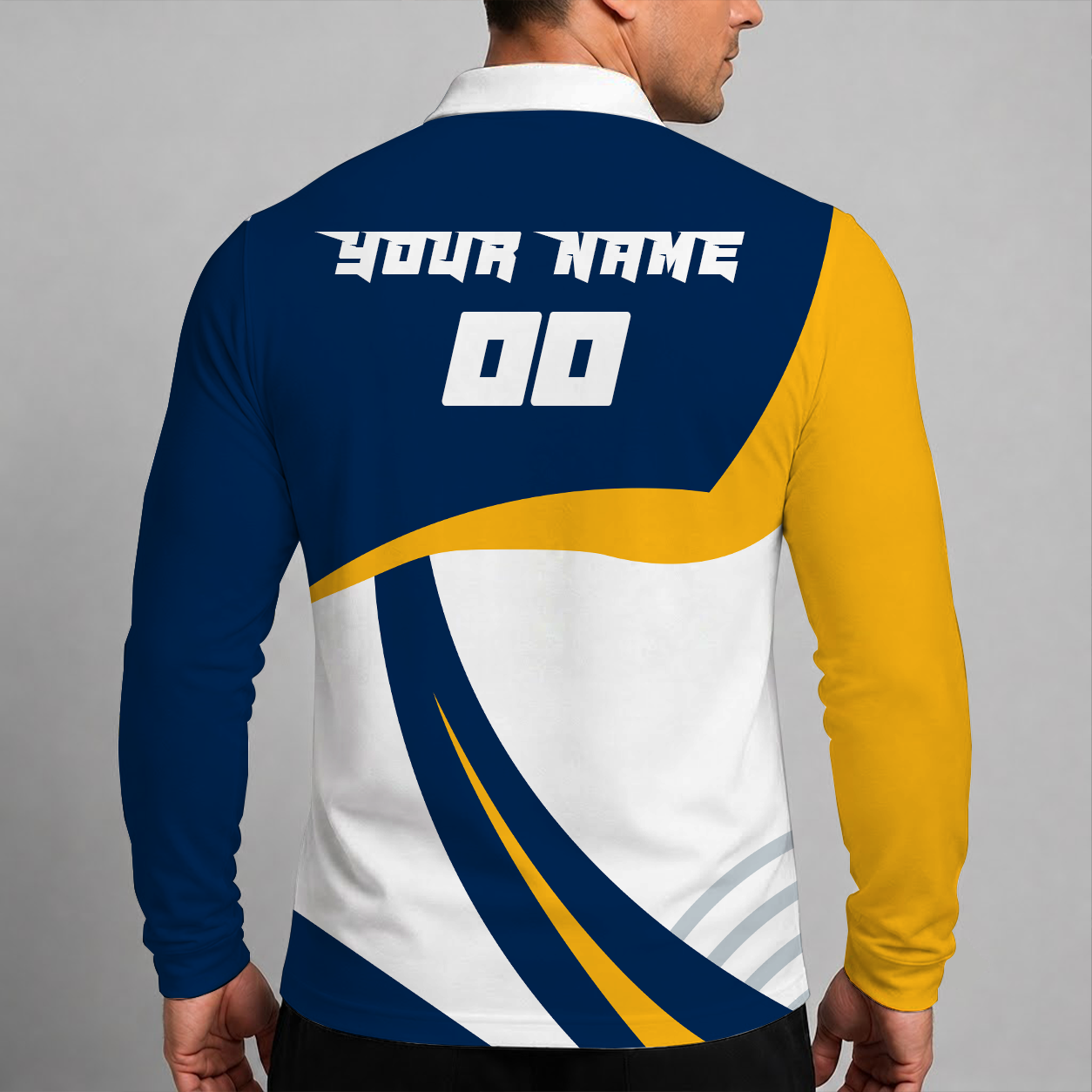 Limited Edition – Customized Nhl Buffalo Sabres Men Long Sleeve Polo Shirt - Image 2