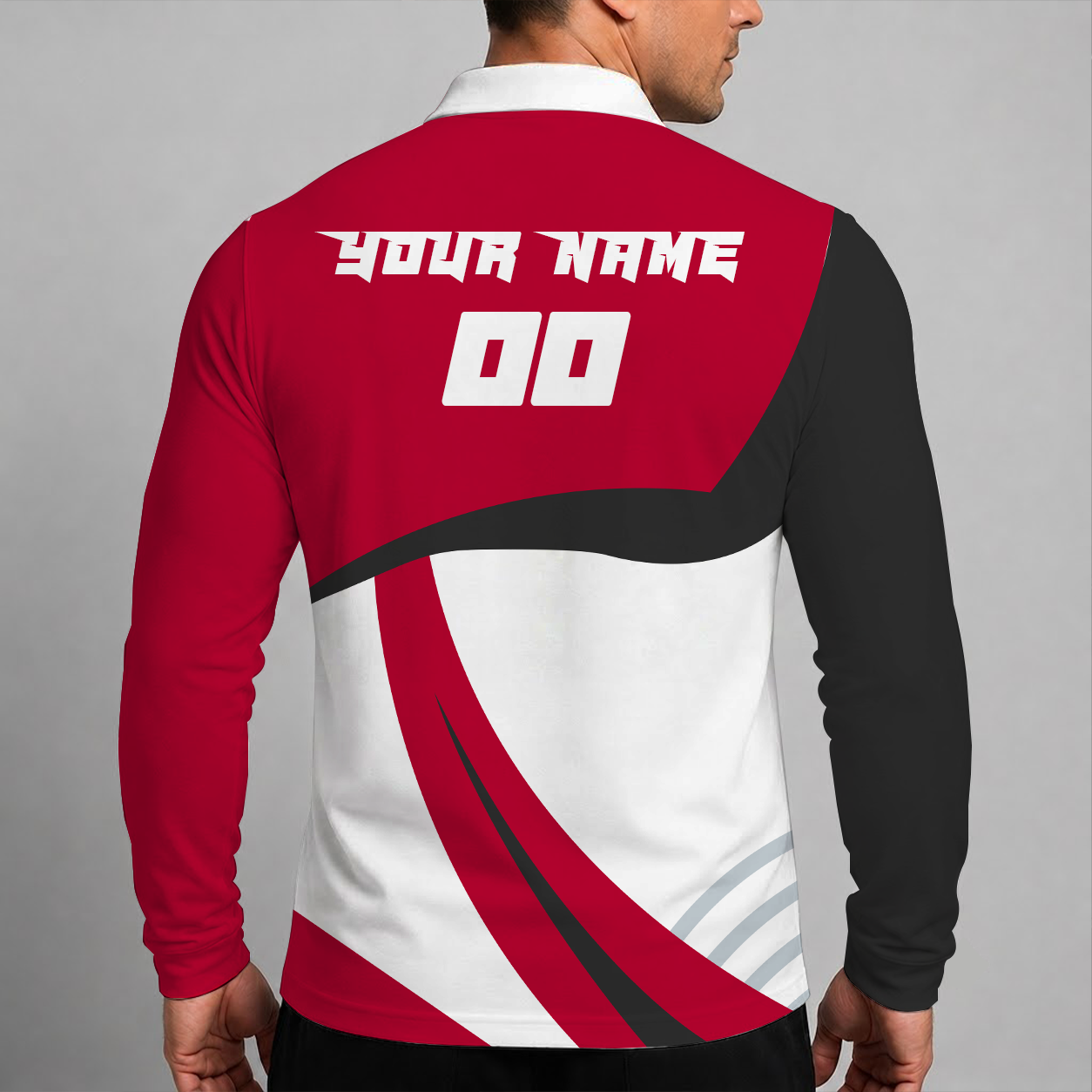 Limited Edition – Customized NBA Toronto Raptors Men Long Sleeve Polo Shirt - Image 2