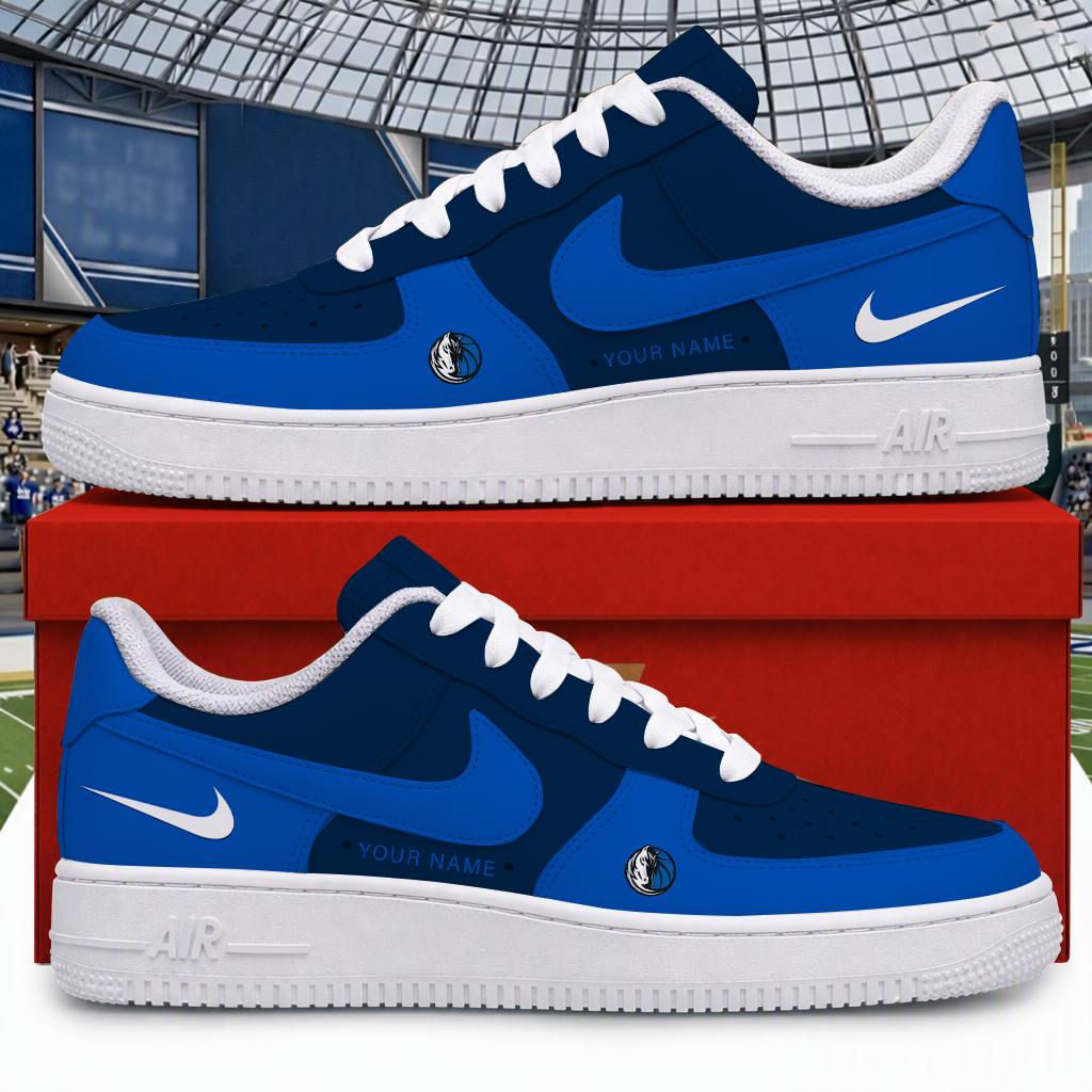 Limited Edition – Customized NBA Dallas Mavericks Air Force 1 Shoes