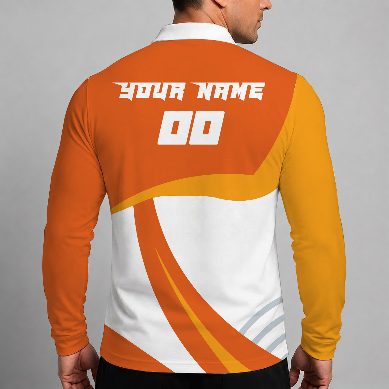 Limited Edition – Customized NBA Phoenix Suns Men Long Sleeve Polo Shirt - Image 2