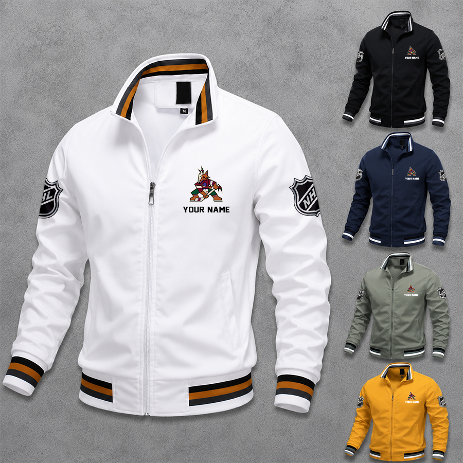 Limited Edition – Customized Nhl Arizona Coyotes Multicolor Men’s Casual Jacket