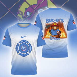 Limited Edition – Customized NFL Tennessee Titans Buc-Ee’s Unisex T-Shirt