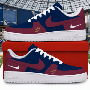 Limited Edition – Customized NBA Cleveland Cavaliers Air Force 1 Shoes
