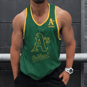 Limited Edition – Customized MLB Oakland Athletics Unisex Tank Top