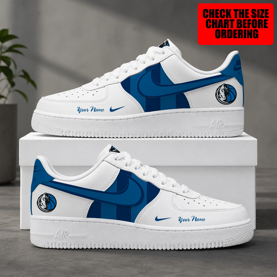 Limited Edition – Customized NBA Dallas Mavericks Air Force 1 Shoes