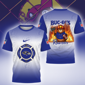 Limited Edition – Customized NFL Baltimore Ravens Buc-Ee’s Unisex T-Shirt