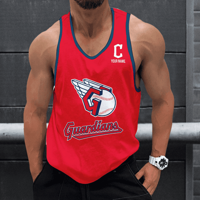 Limited Edition – Customized MLB Cleveland Guardians Unisex Tank Top