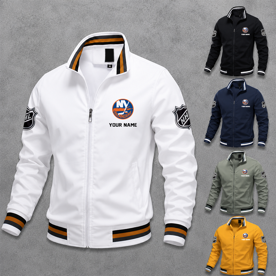 Limited Edition – Customized Nhl New York Islanders Multicolor Men’s Casual Jacket