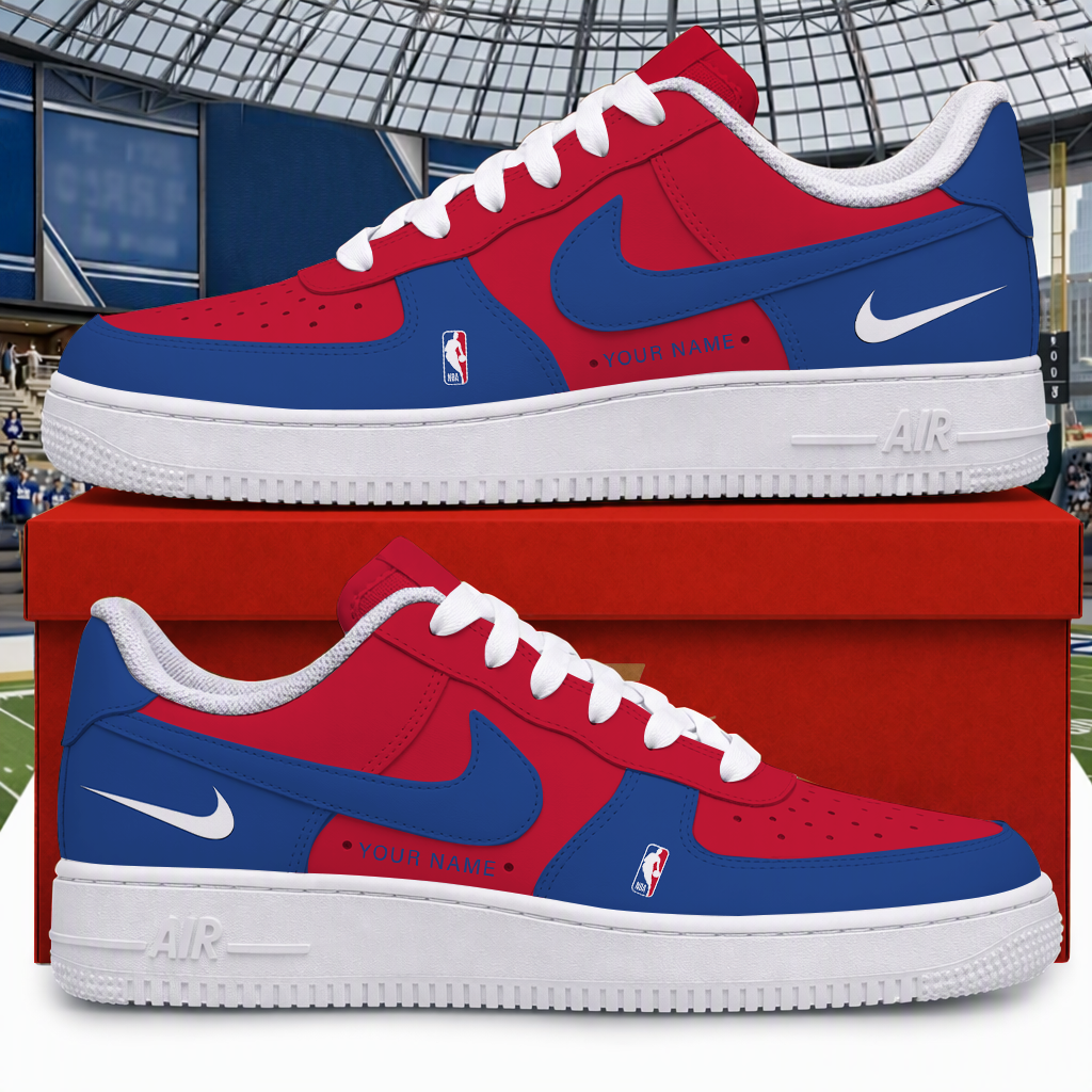 Limited Edition – Customized NBA National Basketball Association Air Force 1 Shoes